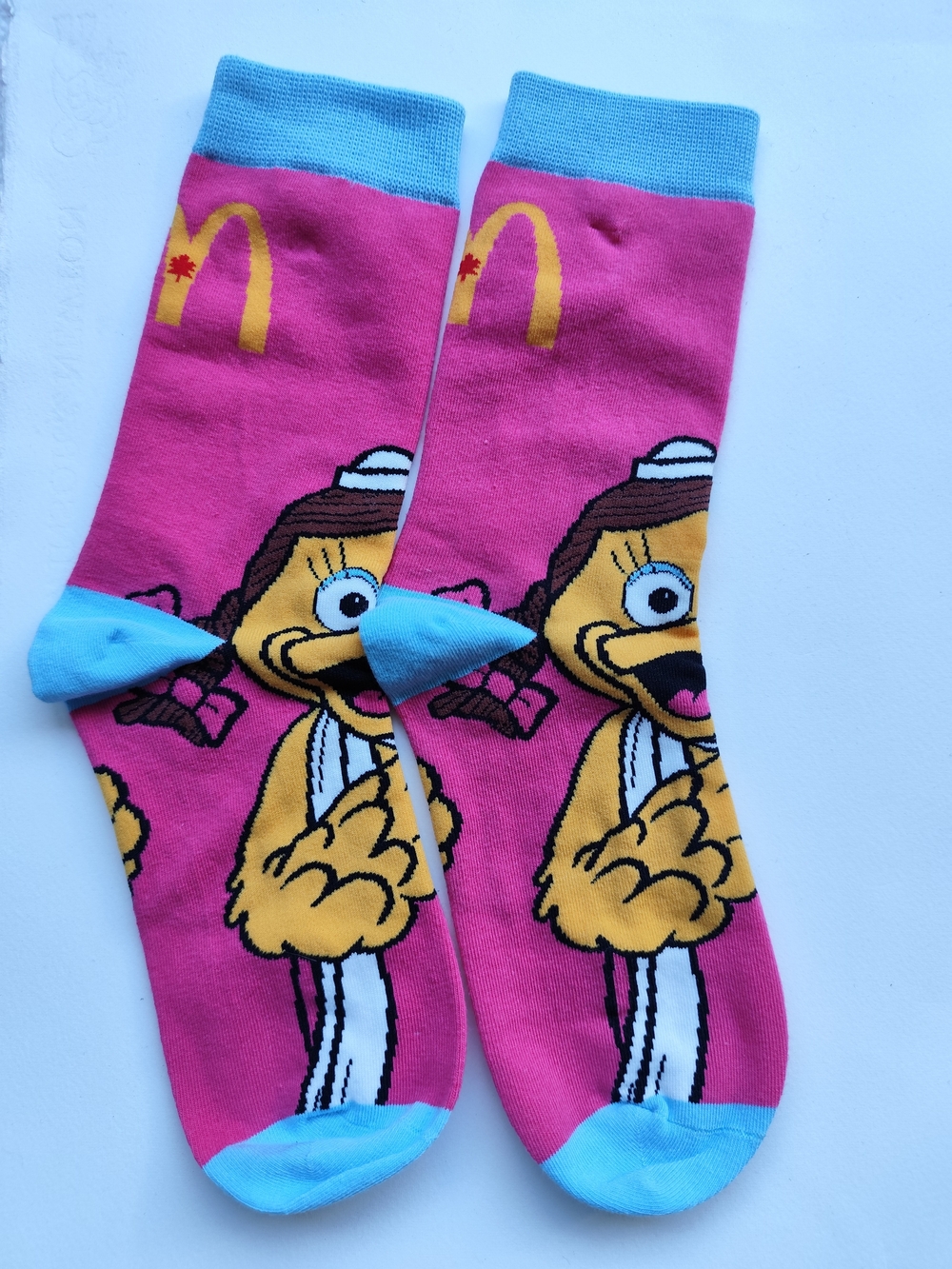3/$30💜McDonald’s Birdie the Early Bird Socks – Pink & Blue